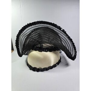 Vintage Womens Sequin Easter/ Church Hat, Back In The Day All The Ladies Dressed